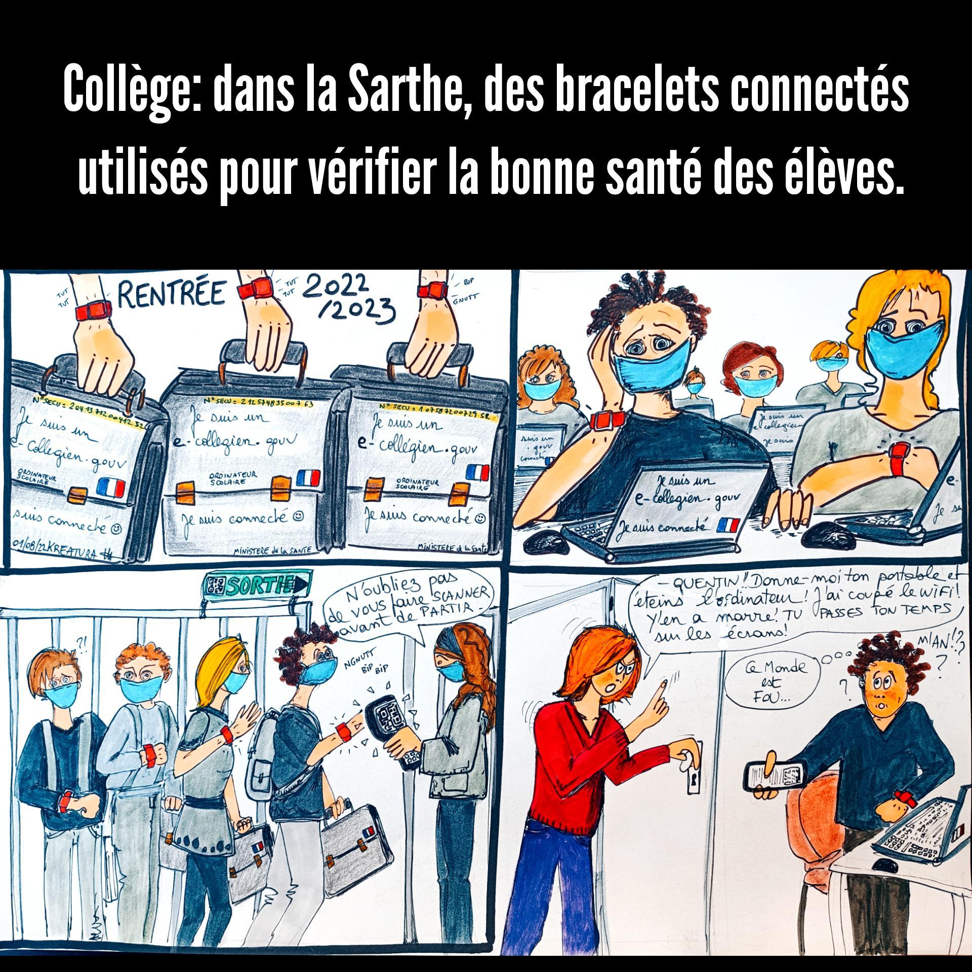 Des bracelets connectés